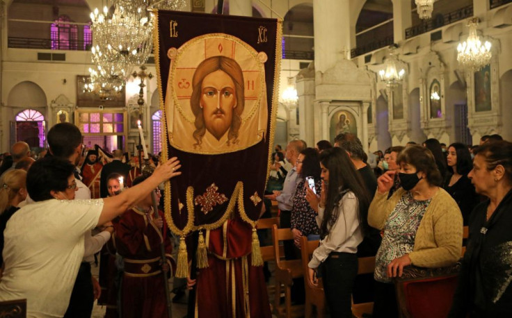Good Friday procession in Syria
