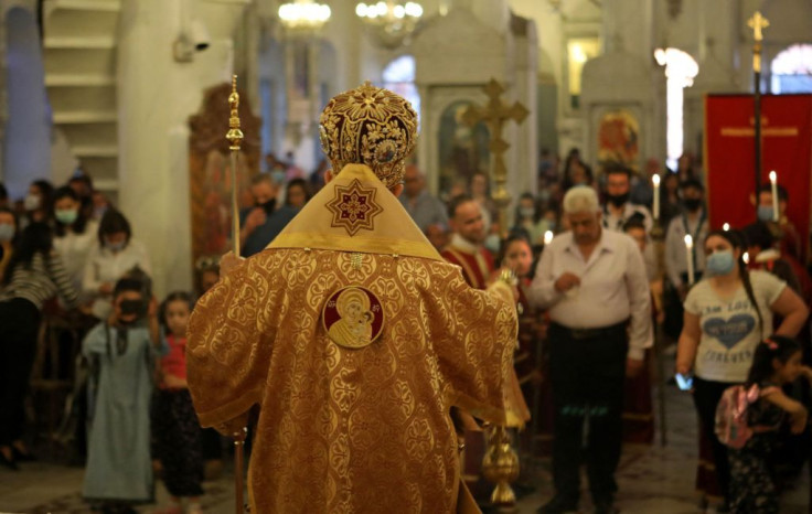 Good Friday procession in Syria
