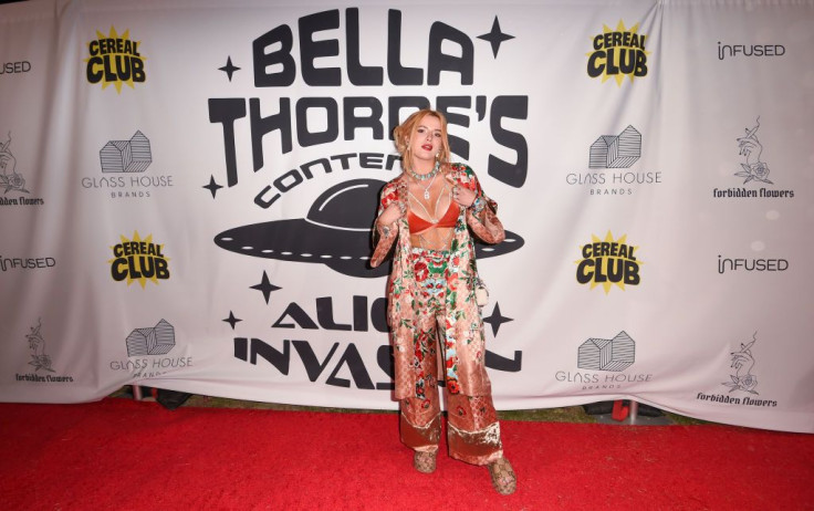 Bella Thorne attends Bella Thorne Hosts "Alien Invasion" Themed Coachella After Party