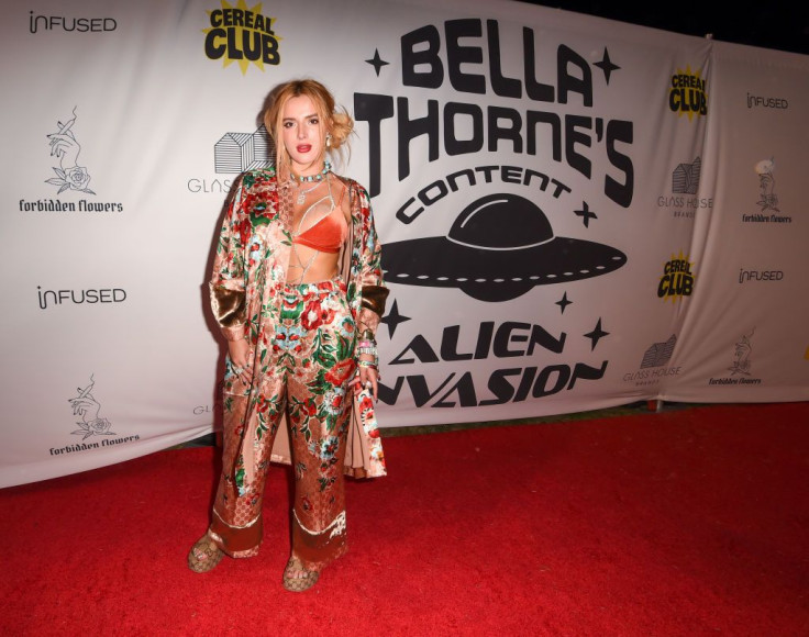 Bella Thorne attends Bella Thorne Hosts "Alien Invasion" Themed Coachella After Party 