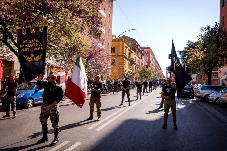 Socialist Homeland Hold Commemorative March In Verano Cemetery