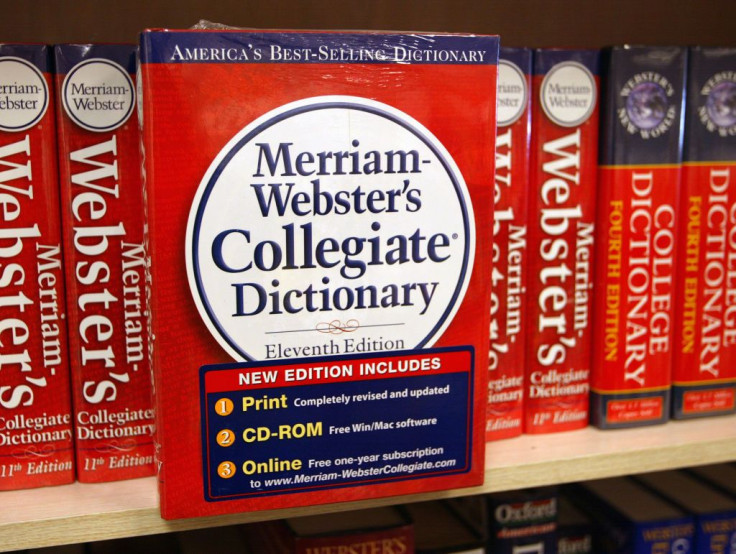 A Merriam-Webster's Collegiate Dictionary