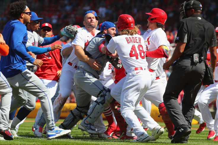 Mets vs. Cardinals brawl 2022