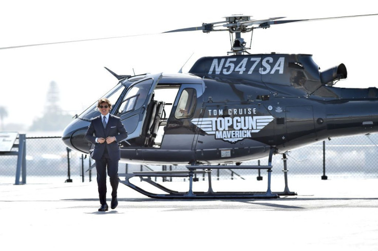 Tom Cruise arrives at the 'Top Gun: Maverick' World Premiere