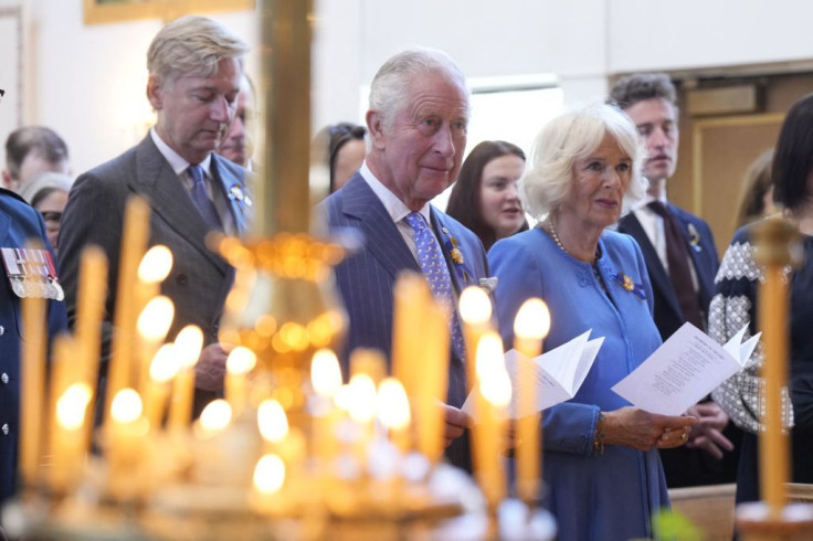 Britain's Prince Charles and Camilla, Duchess of Cornwall