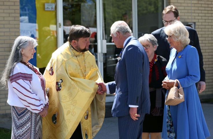 Britain's Prince Charles and Camilla, Duchess of Cornwall 