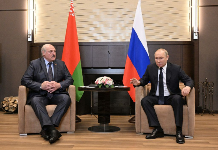 Russian President Vladimir Putin meets with his Belarus' counterpart Alexander Lukashenko