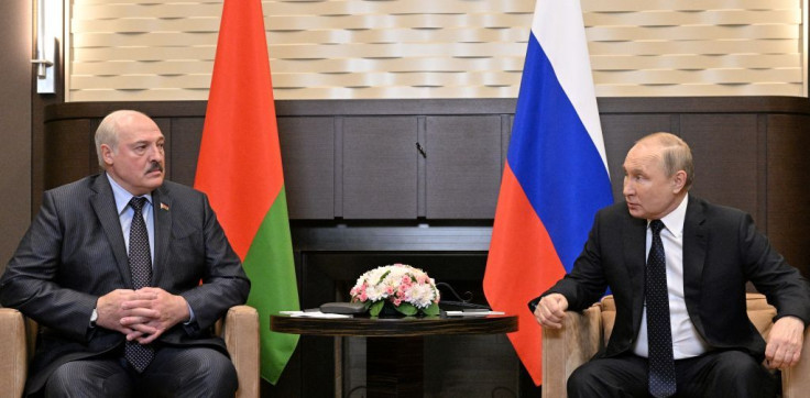 Vladimir Putin and Alexander Lukashenko