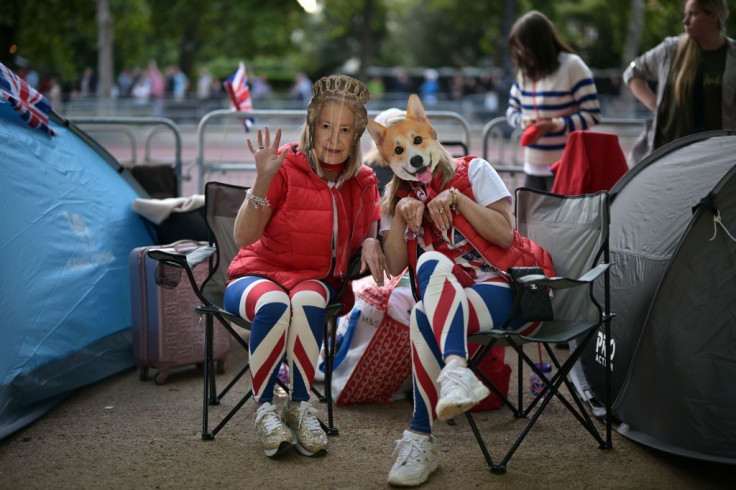 Royal supporters ready for Queen Elizabeth's Platinum Jubilee