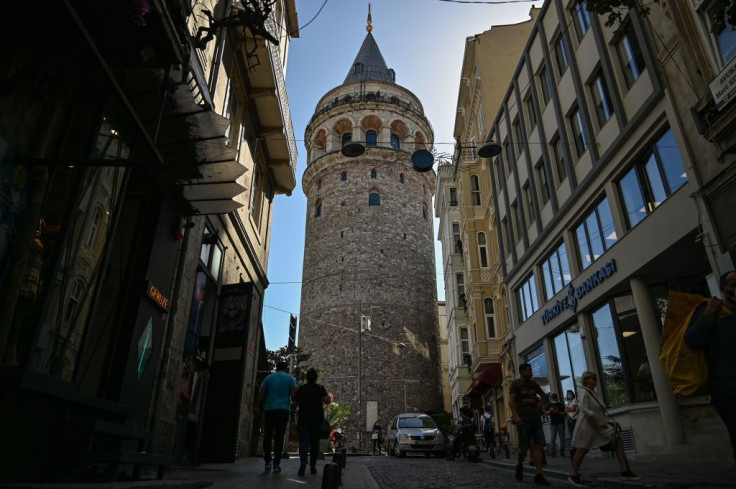 The Galata Tower in Istanbul