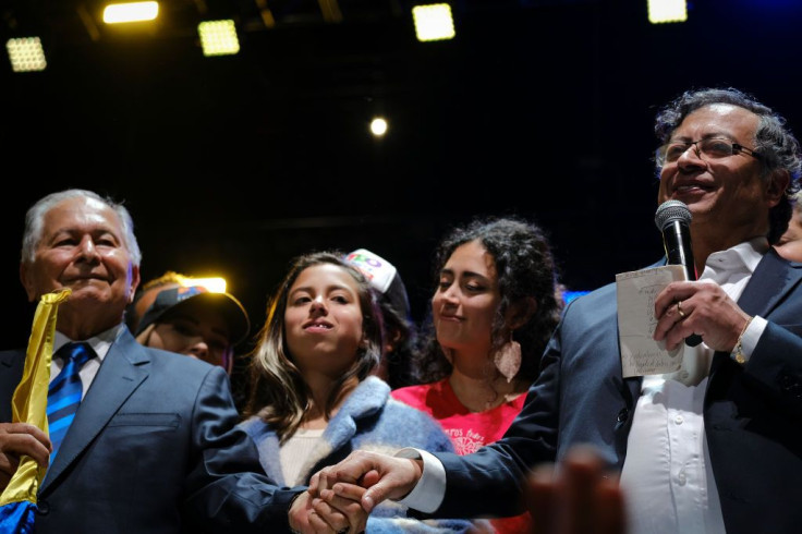 Newly elected President of Colombia Gustavo Petro