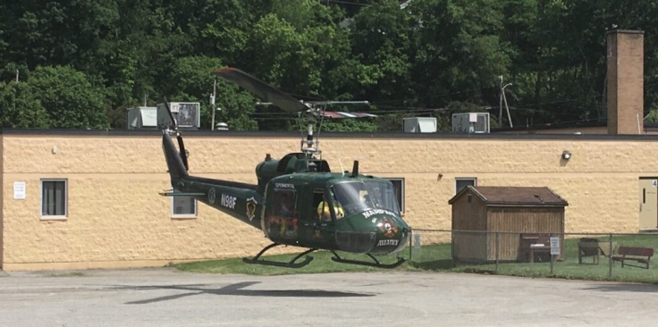 Six killed in helicopter crash.