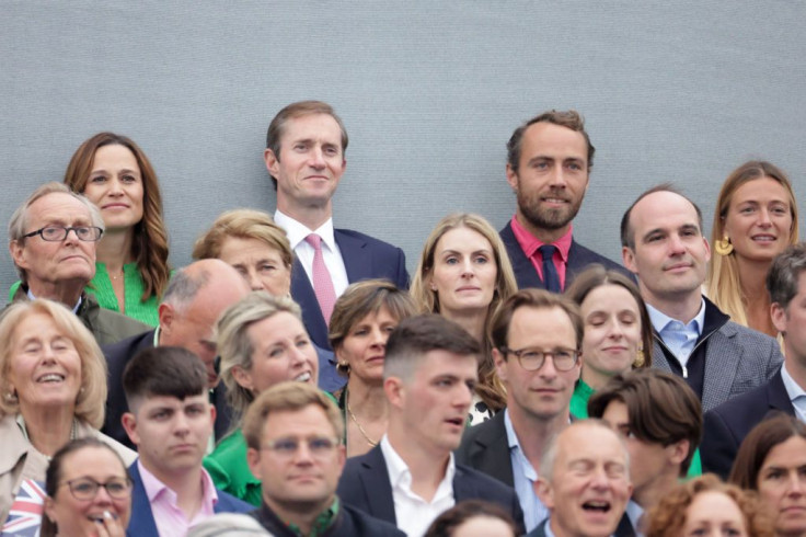 Pippa Middleton, James Matthews with James Middleton and Alizee Thevenet