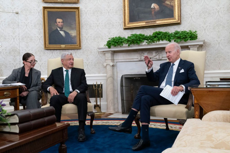 Joe Biden and Andres Manuel Lopez Obrador