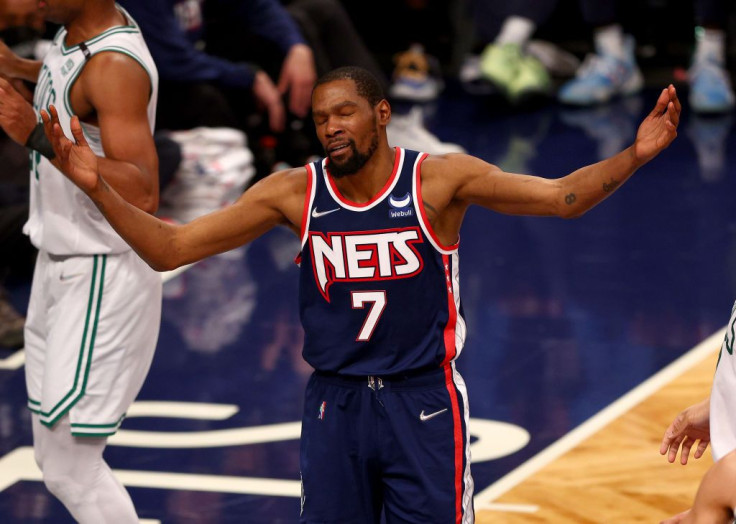 Kevin Durant #7 of the Brooklyn Nets