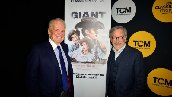 George Stevens Jr. and Steven Spielberg