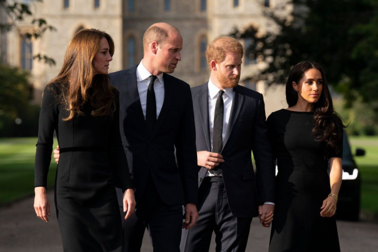 Kate, William, Harry and Meghan