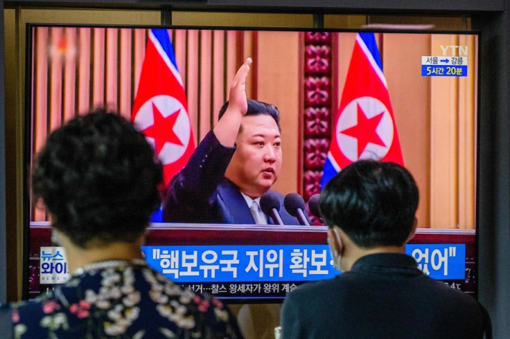 File footage of North Korean leader Kim Jong Un