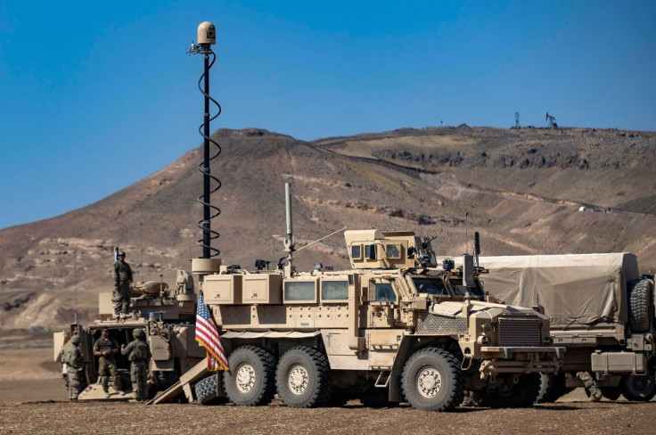 US soldiers during a joint military exercise in al-Malikiya