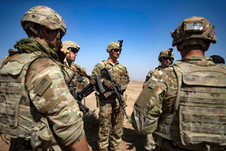 US soldiers attend a joint military exercise