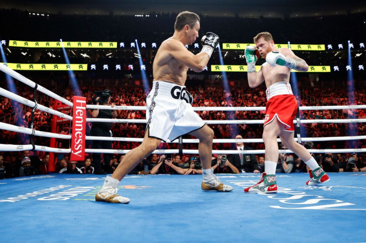 Canelo Alvarez and Gennadiy Golovkin