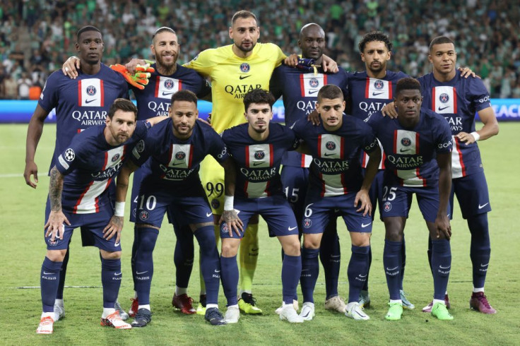 The Paris Saint-Germain team