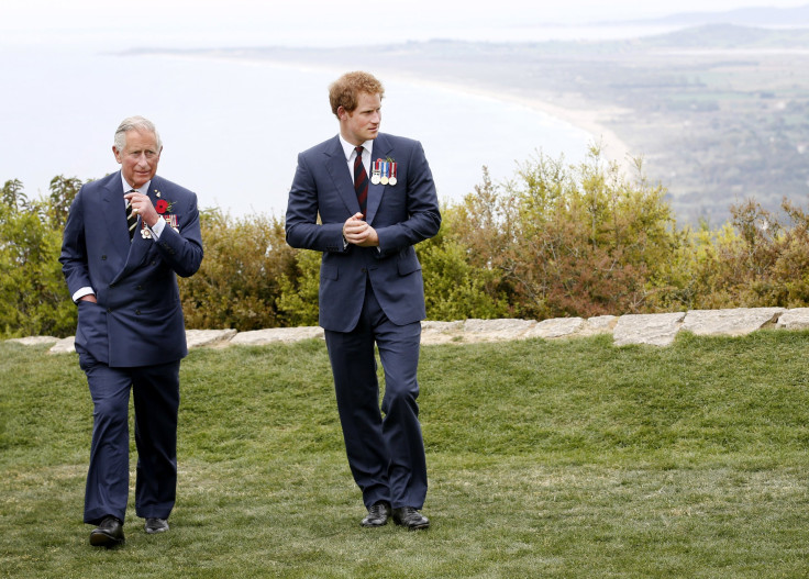 Prince Harry and King Charles III