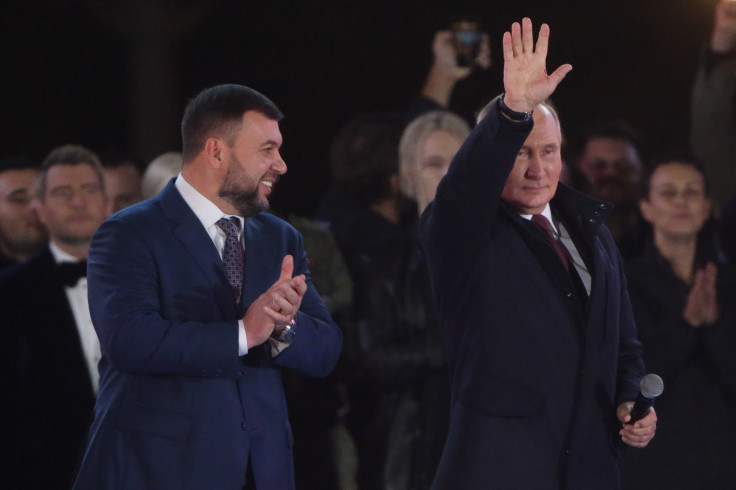 Vladimir Putin at Political Rally