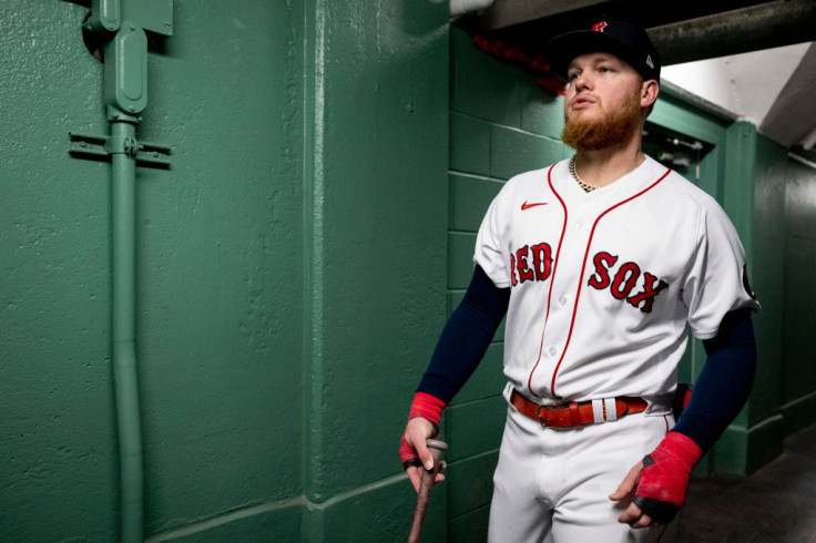 Alex Verdugo #99 of the Boston Red Sox