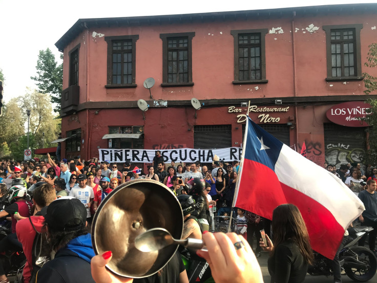 Chile Student Protests Rep. Pic