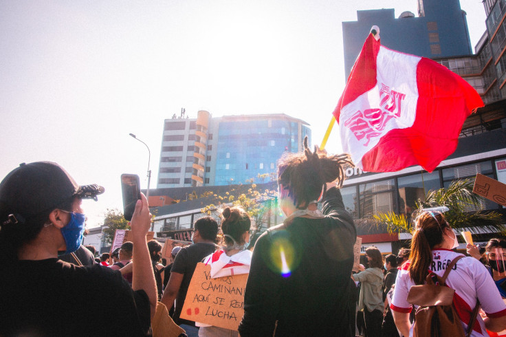 Peru Protests President Rep. Pic