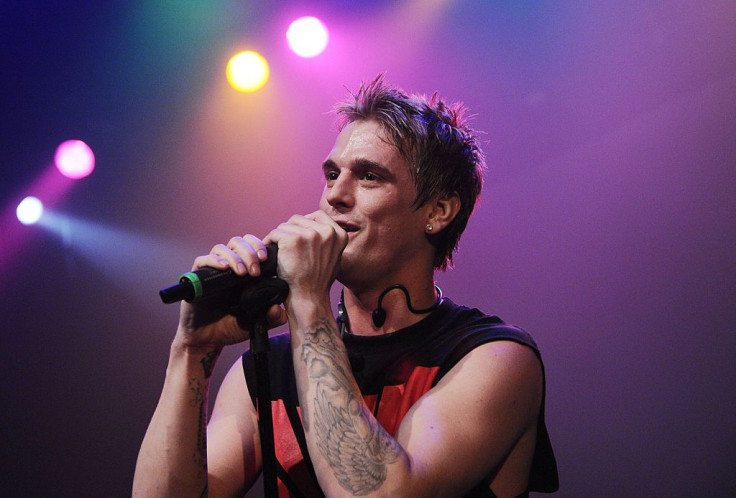 Singer Aaron Carter 