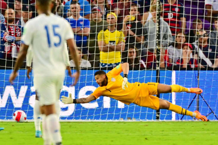 Zack Steffen with the save