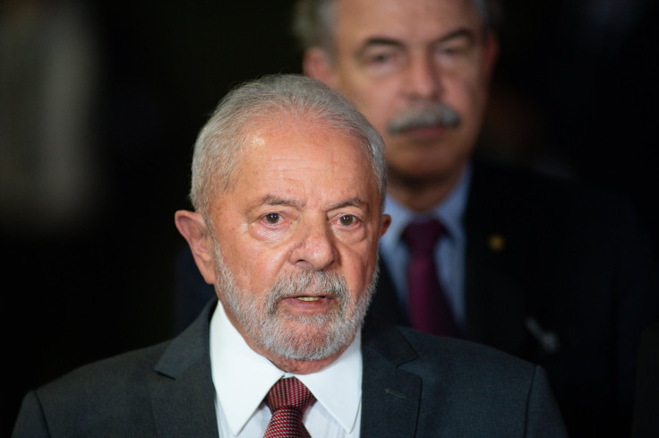 President-Elect Lula Da Silva Meets President of Superior Electoral Tribunal in Brasilia