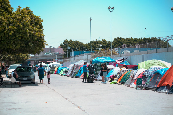 Venezuelan Migrant Camp Expelled Rep. Pic