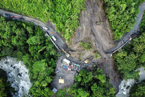 TOPSHOT-COLOMBIA-ACCIDENT-LANDSLIDE