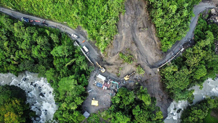 TOPSHOT-COLOMBIA-ACCIDENT-LANDSLIDE