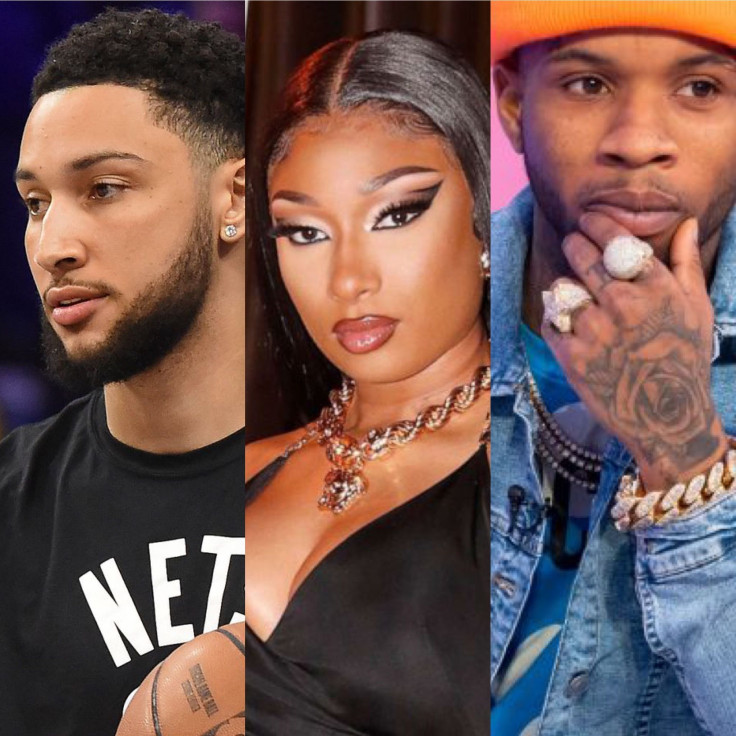 Ben Simmons, Megan Thee Stallion, Tory Lanez