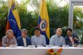 Colombia's government and ELN delegation hold peace talks