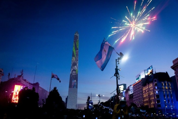 argentina-fans-set-off-fireworks-as-they-celebrated