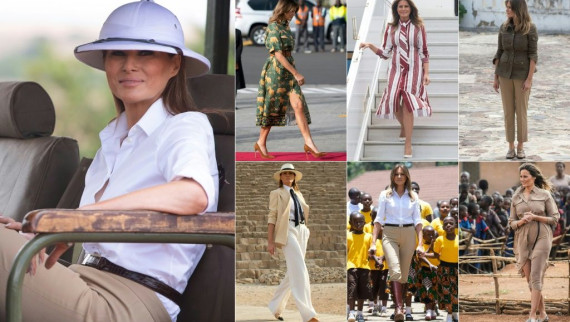 Melania Trump is known for her fashion choices