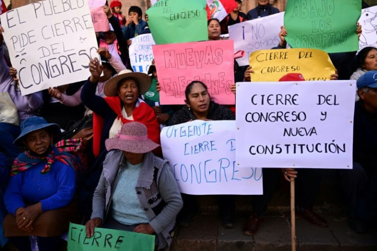 The ouster of leftist president Pedro Castillo prompted protests throughout Peru 