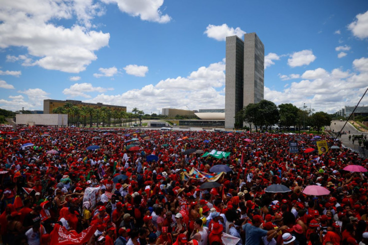 Luiz Inacio Lula da Silva takes office as Brazil's President in Brasilia