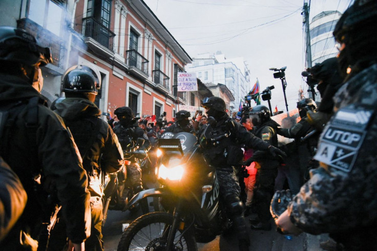 Bolivian police detain opposition governor Luis Fernando Camacho