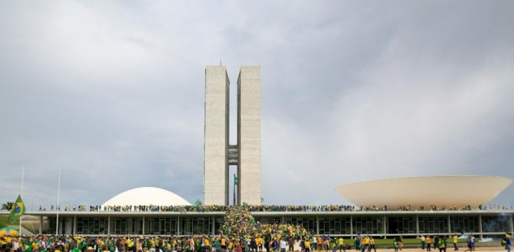 Hundreds invaded Brazil's Congress building