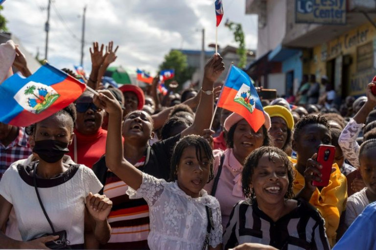 Christian groups have marched in the Haitian capital to denounce rampant violence