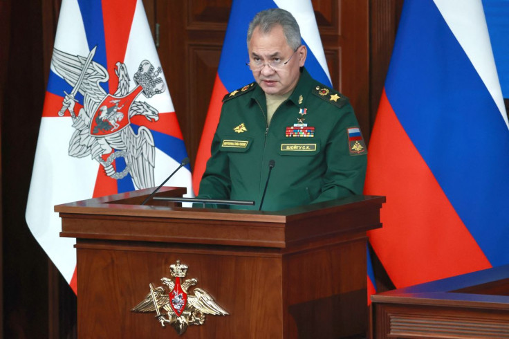 Russian Defence Minister Sergei Shoigu 