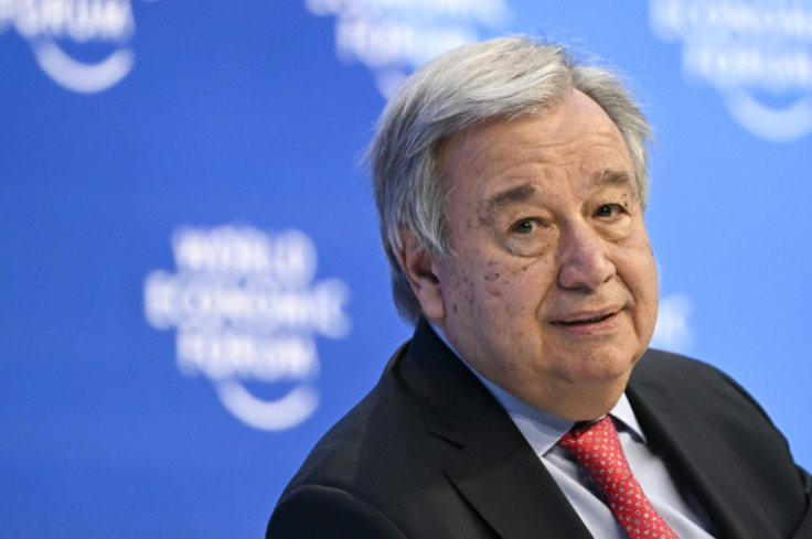 UN Secretary-General Antonio Guterres, pictured on January 18, 2023