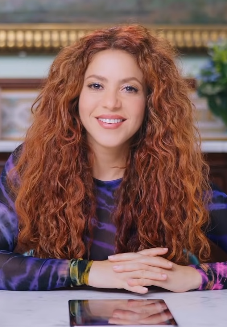 Colombian singer Shakira 