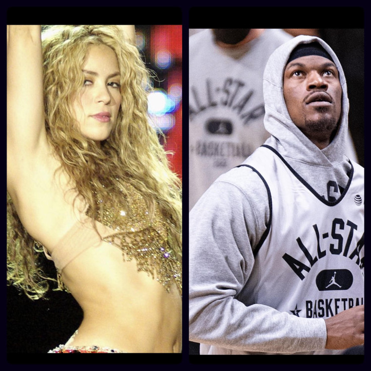 Shakira and Jimmy Butler